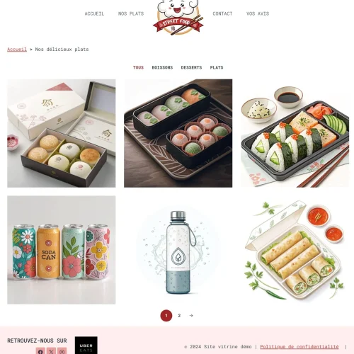 Page Menu